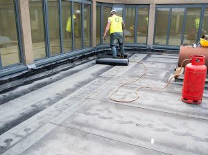 commercial flat roofing services